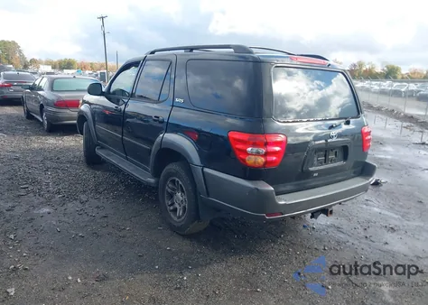 2003 Toyota Sequoia Sr5 V8 z USA, uszkodzony, nr VIN 5TDBT44A23S166418